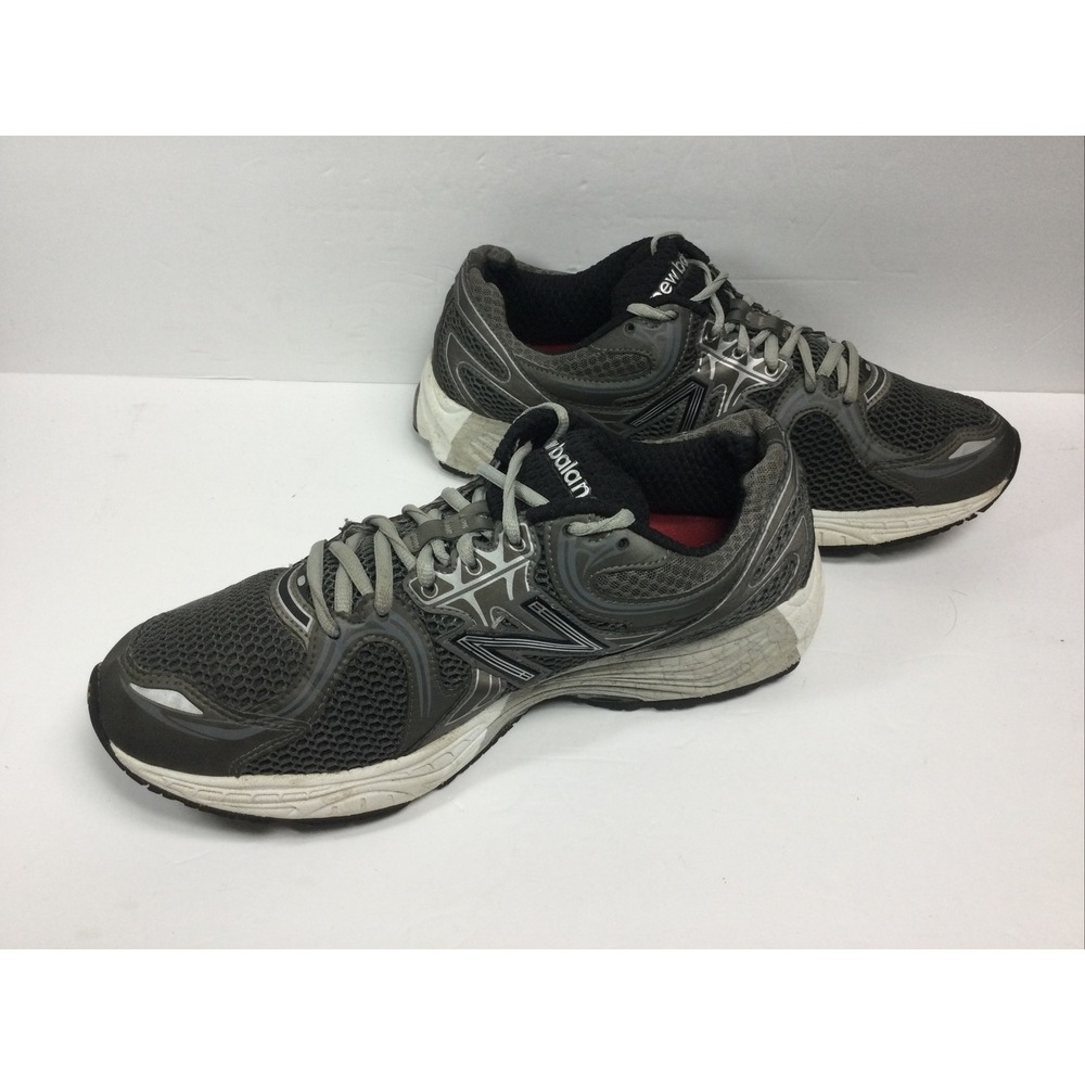 New Balance 860 running shoes Womens Sz 10.5 Gray Athletic sneakers Made USA